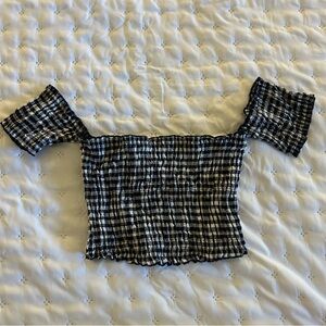 Off the Shoulder Victorias Secret Crop Top